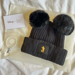 Love your melon Mickey beanie hat